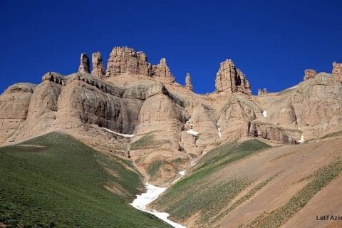 کوه عروس، شاهکارهای طبیعت بامیان تاکنون کسی نتوانسته به آخرین قله آن قدم بگذارد