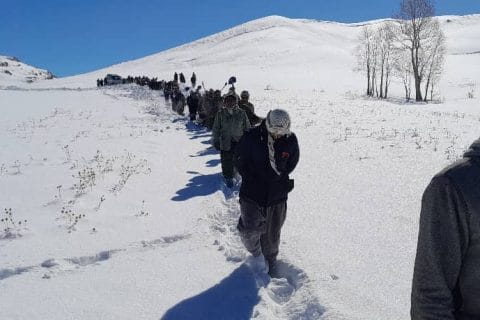 زمستان و مشکلات نبودن کلینیک و امکانات در بهسود